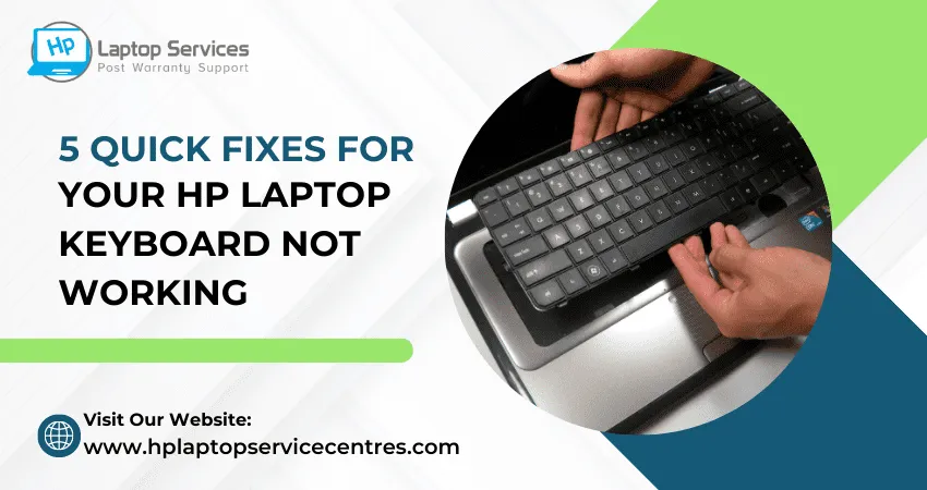 HP Laptop Keyboard Not Working