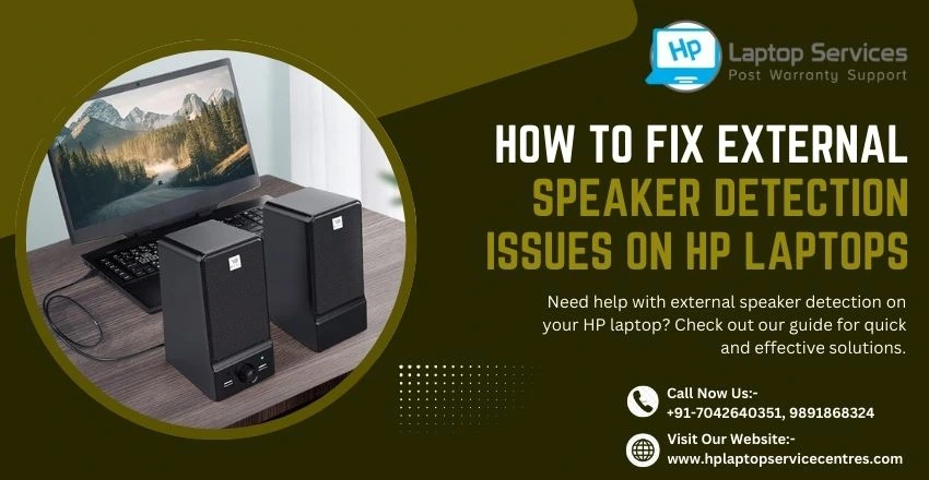 Fix External Speaker Detection Issues on HP Laptops