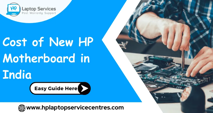 Cost of New HP Motherboard in India