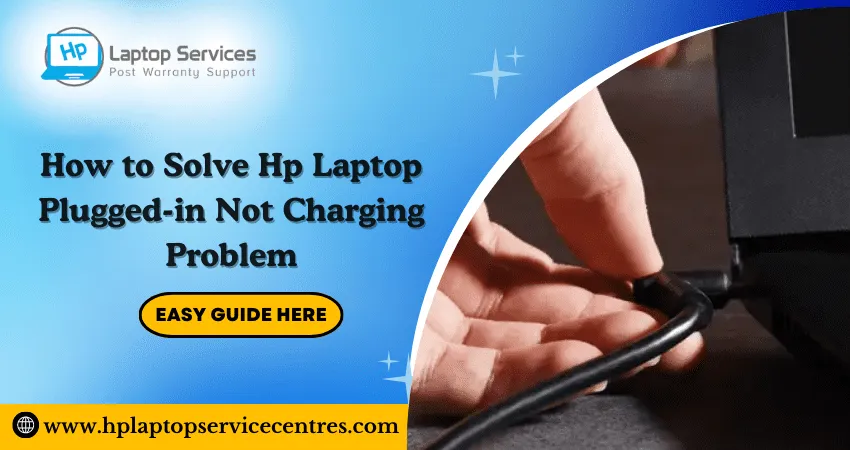Hp Laptop Plugged-in Not Charging Problem