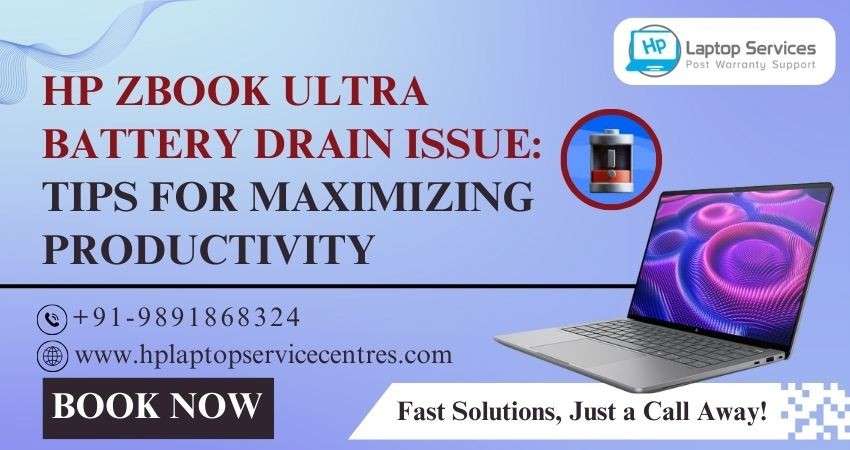 HP ZBook Ultra Battery Drain Issue